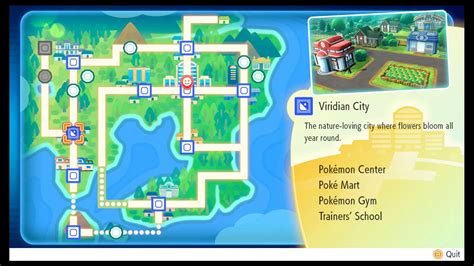 let's go pikachu viridian forest map  North Exit: Route 10