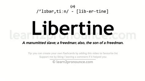 libertinism definition bible  There are great measures of self-determination, as the Bible often shows, but never is man the ultimate or decisive cause of his preferences and choices