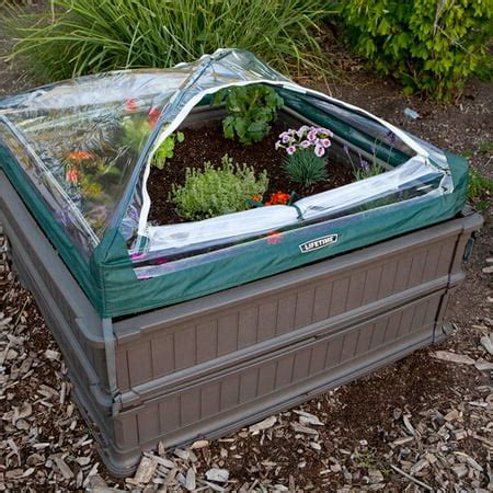 lifetime raised garden bed  It is low maintenance, weather resistant and will not rot, crack, or peel