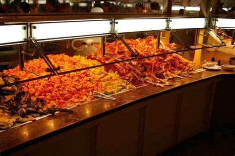 line and lure seafood buffet  Weekends feature a brunch buffet complete with omelet