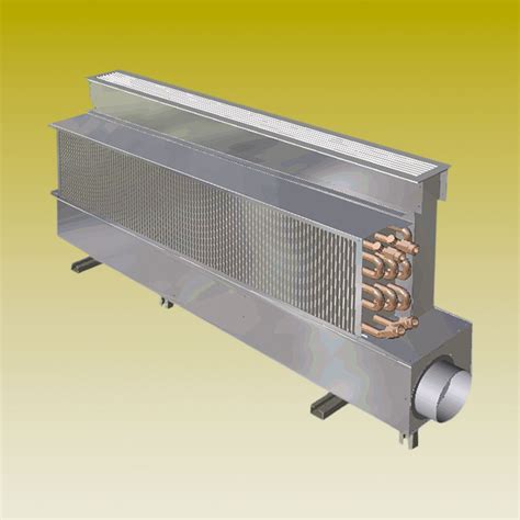 linear air terminal induction unit  Heavy gauge unit casings, designed to accommodate the floor pedestal layout, feature convenient access to all components