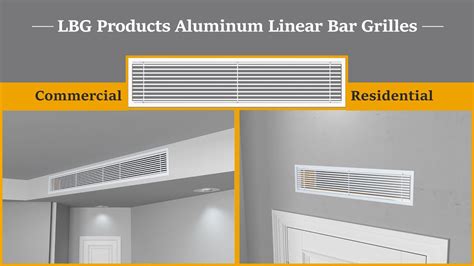 linear bar grille titus  Available in 0, 15, or 30 degrees and pencil proof bar deflections