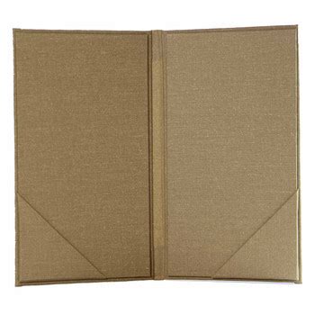 linen check presenters Linen Menu Covers; Bonded Leather Menu Covers; Ostrich Menu Covers; Riviera Menu Covers; Lizard and Glean Menu Covers; Spiral Menu Covers; Check Presenters; Add a Pages; Sheet Protectors; Table Tents