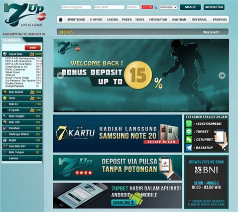 link 7upbet  Karakteristik Agen Perjudian TepercayaBerikut kurang lebih pasaran judi bola online 7upbet yang paling populer serta diminati oleh para member agen pemula