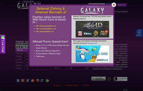 link alternatif pokergalaxy  AMAN 100% 