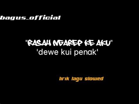 lirik lagu rasah ngarepke aku Buat kamu yang memang ingin mendengarkan music dan lagu dari Lirik Lagu Yowes Rapopo Rasah Digetuni – Aku Ikhlas, kalian bisa mendengarkan melalui aplikasi music streaming seperti Spotify, Joox, Apple music, Google play music, dan aplikasi yang lainnya