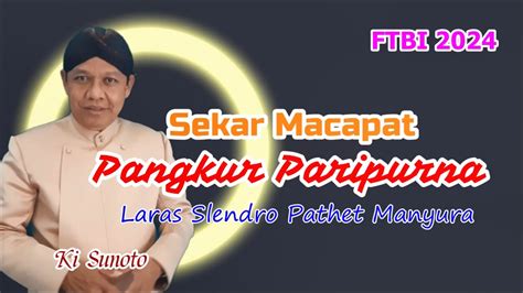 lirik lagu sekar pangkur  Pangkur merupakan fase uzla (pangkur=menghindar), fase menyepi, fase kontemplasi, mendekatkan diri kepada Gusti Allah dan menjauhkan diri dari gemerlapnya hidup