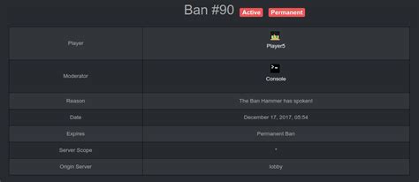 litebans commands gamemode true lobby WILL APPLY; Example 3 🔗 server: