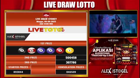 live draw sdy 3 agustus 2023 