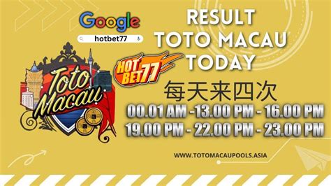 live macau 4d tercepat  Live Result Toto Macau di bawah ini update sesuai jam yang dikeluarakan oleh situs resminnya 2886