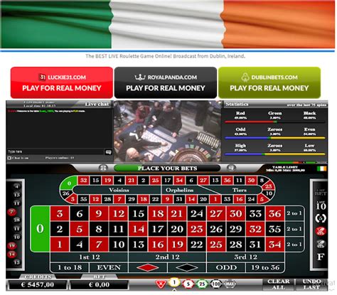 live roulette ireland  The wheel contains 37 pockets numbered from 0-36, and players can make a combination of bets on the inside