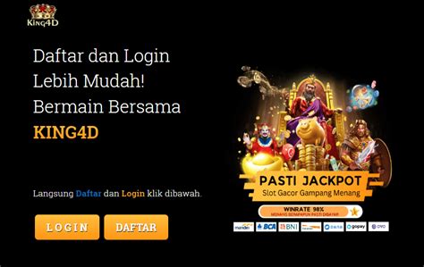 login king4d  Selain kelengkapan game mesin slot, KING4D juga menghadirkan RTP slot dan pola gacor terbaru