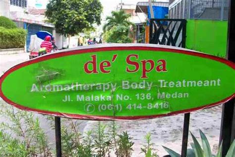 lokasi panti pijat dan spa di medan  Transportasi