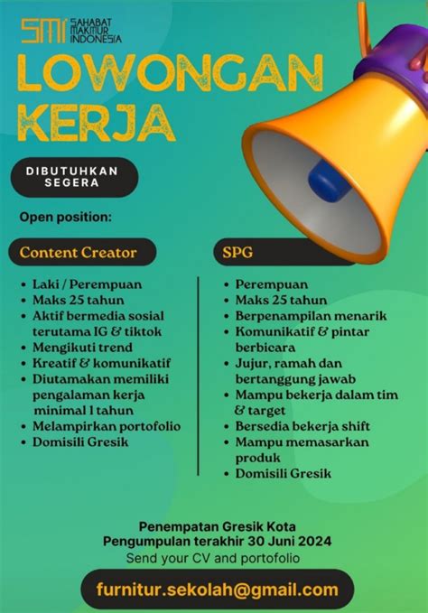 loker gresik Saat ini Bursa Efek Indonesia sedang membuka lowongan pekerjaan pada bulan Maret 2023