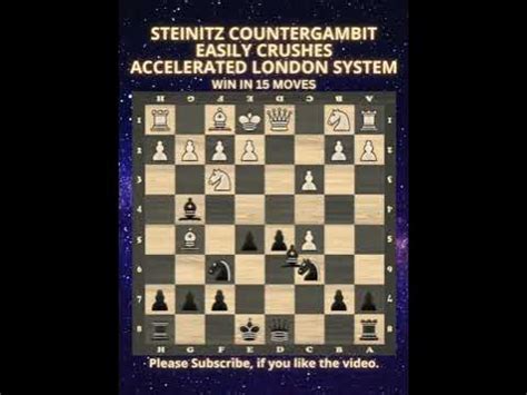 london system steinitz countergambit  d4 d5 2