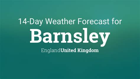 long range weather forecast barnsley  In the transition from November to December, Barnsley reports an average high-temperature of a still chilly 6