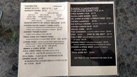 longboyz tavern of warren menu  very affordable even bargains for an experience you just can’t get at any other