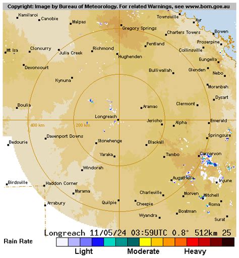 longreach radar 512 The weather bureau says staff are working on a technical fault at the Longreach radar in central western Queensland but it will be another day before it is working again