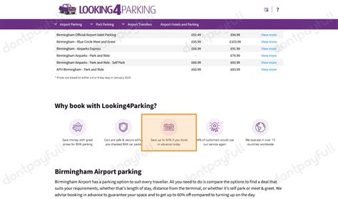 looking4parking  You'll be able to see your current and previous bookings, edit them and get some special offers