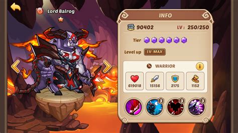 lord balrog idle heroes  I'm super excited to keep