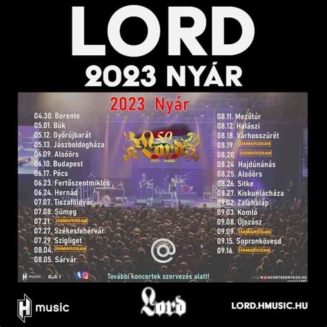 lord koncert 2023 jegyek  december 28