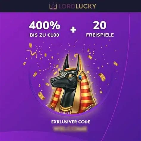 lord lucky no deposit promo code  Wagering Requirement: 30x