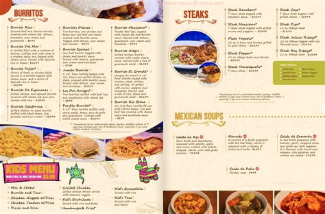 los panchos mexican restaraunt waynesboro menu  3420 E 11th St