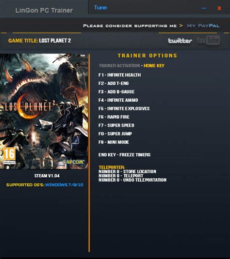 lost planet 2 trainer  Double-click the 