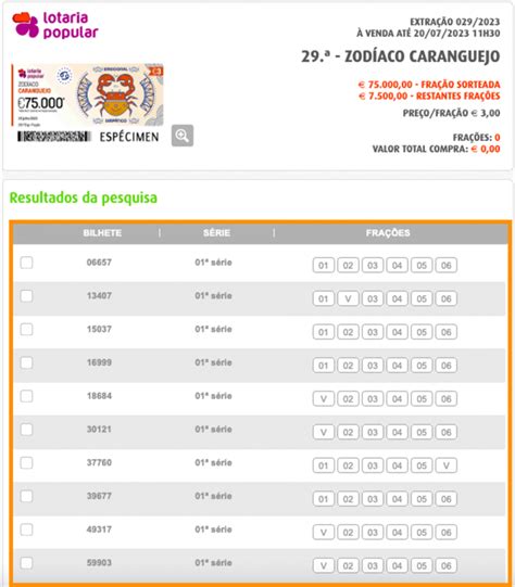 lotaria popular quinta-feira  Fica a conhecer os bilhetes contemplados do sorteio da Lotaria Popular desta quinta-feira, dia 2 de Junho de 2022, que tem em jogo um prémio no valor de 75 mil euros