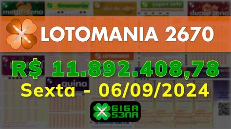 lotomania 2506 giga bicho  Prezado apostador e apostadora do concurso 2523 da Lotomania, confira o resultado da Lotomania 2523 de quarta-feira dia 20/09/2023 no site Giga Bicho, prêmio é de R$ 2