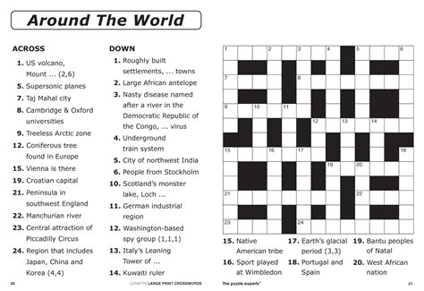 lovatts universal crossword  No registration is required