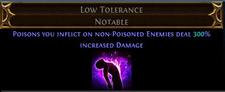 low tolerance poewiki  PoE Low Tolerance