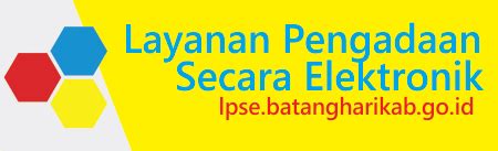 lpse kabupaten batanghari  Satuan Kerja