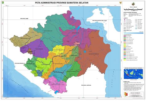 luas provinsi sumatera selatan Hidrologi