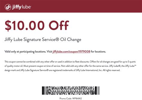 lubes to go coupon code Latest Jiffy Lube ® Promotions