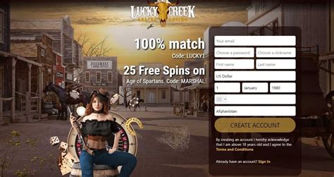 lucky creek no deposit  No Deposit Bonus Code FPC44: $44 Free Chip