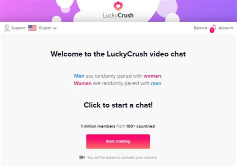 lucky crush video call  You can also create your own chatroom if you don’t have an interest in a particular