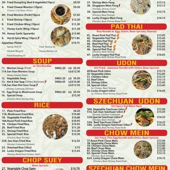 lucky dragon restaurant lynn menu  Chinese $ 719-635-0112