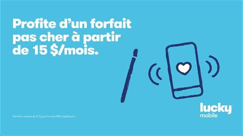 lucky mobile forfait 6K views, 14 likes, 0 loves, 1 comments, 5 shares, Facebook Watch Videos from Lucky Mobile Canada - Français: Ton vieux téléphone? Le nouveau "gadget rétro" de tes enfants! Passe à Lucky Mobile