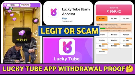 lucky tube app legit or not  According to the site’s details and the experiences shared by the users that