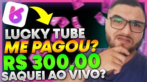 luckytube paga mesmo 