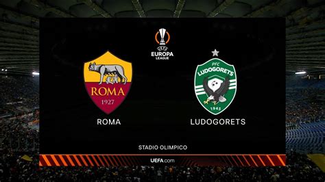 ludogorets vs a.s. roma lineups  Match will start at 1:45 PM ET on