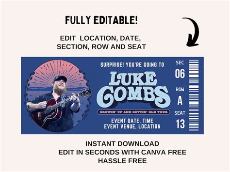 luke combs ticket prices  Fri, Apr 12, 2024 Get Tickets