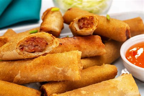 lumpiang shanghai olongapo  The Filipino spring roll is served as a staple dish on special and