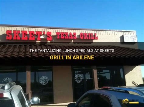 lunch specials abilene tx  The Best Burger