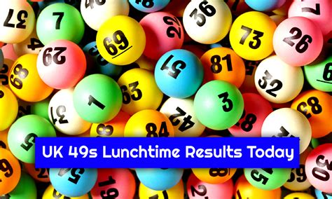 lunchtime results 1975 m