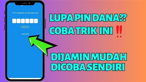 lupa pin dana gimana  bikin catatan di buku khusus agar jika lain kali lupa bisa dilihat lagi