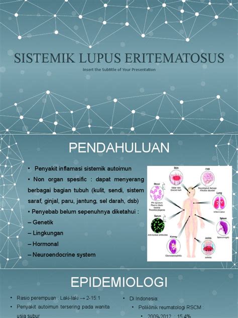 lupus eritematosus sistemik pdf  Sehingga penyakit ini dikenal dengan “Penyakit seribu wajah”