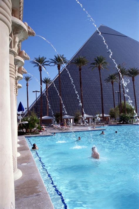 luxor hotel pools  You can also find a pet relief area on the property, dog sitters, and even a Fido-friendly menu for meals and treats