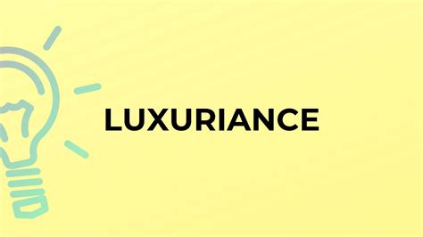 luxuriance dan word 